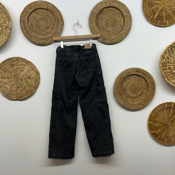 Bundle (2) Abercrombie Kids Jeans Girls 11/12 Low Rise Baggy High Rise Wide Leg - Picture 7 of 10